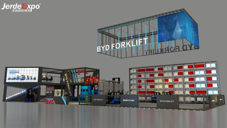 特裝展臺搭建布置時儲物間該如何設計？專業解答5大展區的設計方法